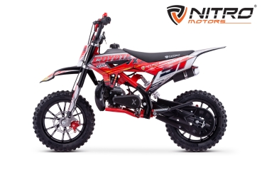 NITRO MOTORS 49cc mini Kinder Dirtbike Coyote VX E-Pullstart DLX 10"